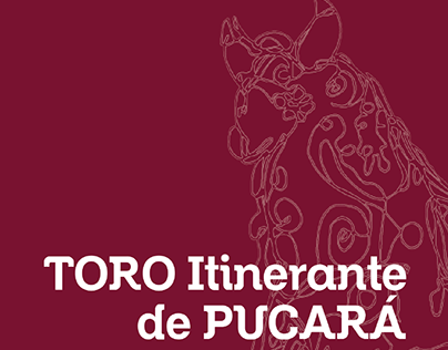 Tríptico "Toro Itinerante de Pucará"