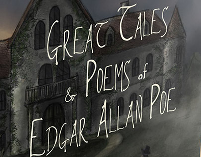 Edgar Allan Poe Cover Illustration