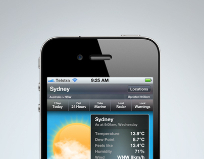 Weatherzone Mobile App