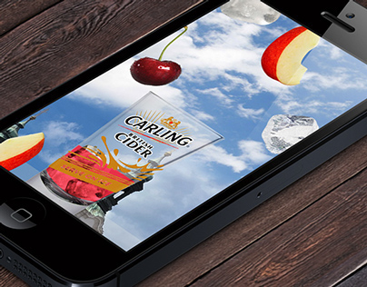 Carling Cider AR Fruit Grabber - App Concept