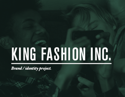 "KING fashion" branding project