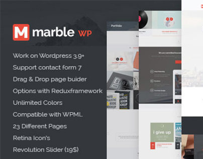 Marble-WordPress Multipurpose Theme