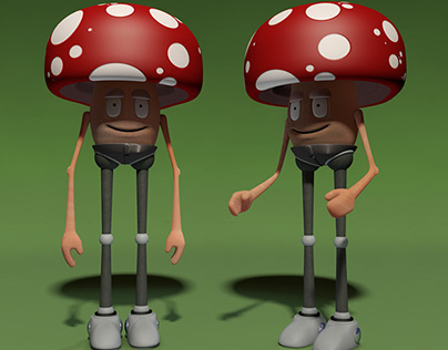 Mr Magic Robot Mushroom
