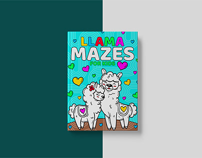 Llama Mazes For Kids