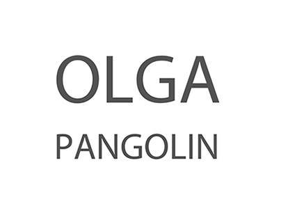 Portfolio OLGA PANGOLIN