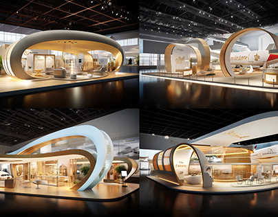 Emirates Airlines Exhibition Stand Design Concept