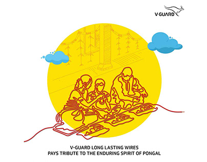 V-Guard Pongal Animated Post