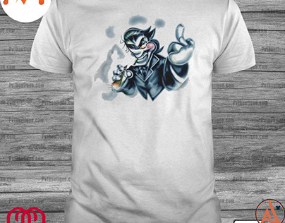Y2 kazoo gangster spamton shirt