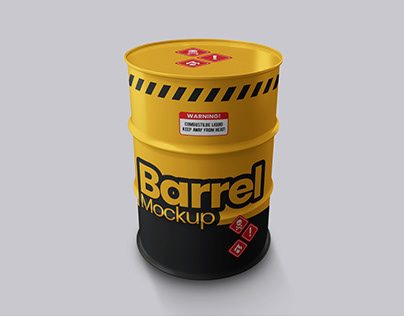 Barrel Mockup Pack