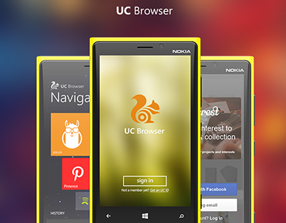 UC Browser for WP redesign