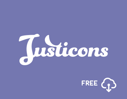 Justicons – 140 Free Stroke Icons