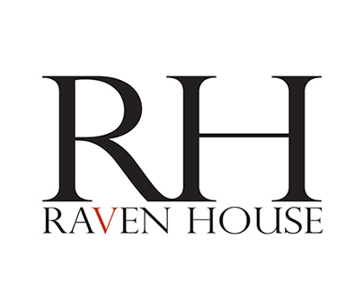 Raven House Logo and Catch-22 Book Cover