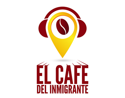 El Cafe del Inmigrante | Call-in radio - Logo design