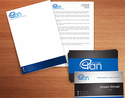 elan card and letter head