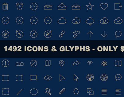1492 Icons & Glyphs