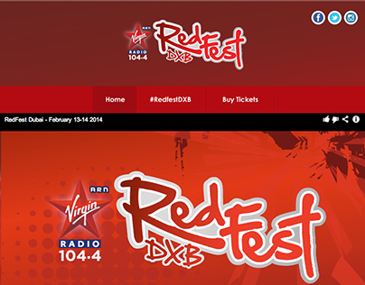 Red Fest Dubai Facebook Tab App