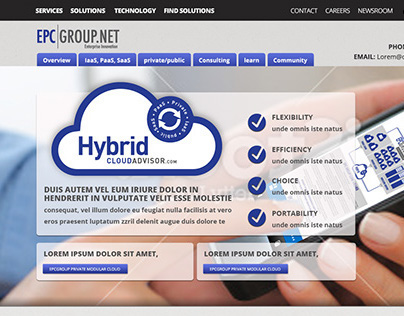 Hybrid Cloud Home Page