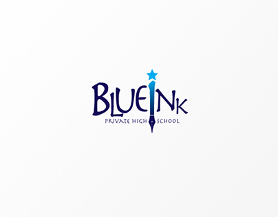 The BLUE INK logo