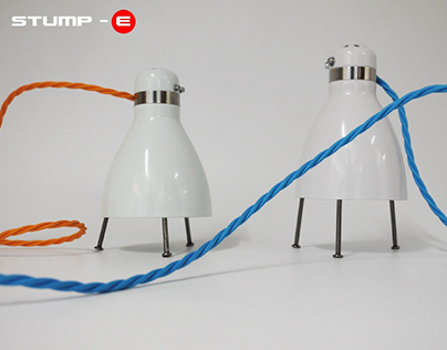 Stump-E the Desk Lamp