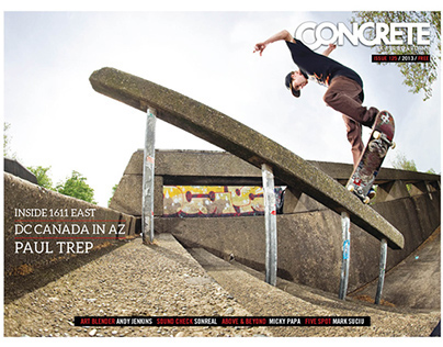 Concrete Skateboarding Magazine #125 / 2013