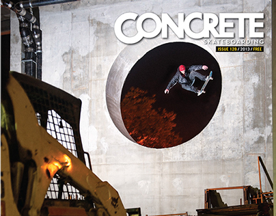 Concrete Skateboarding Magazine #128 / 2013