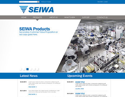 SEIWA America Website & Marketing