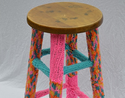 Crocheted Stool