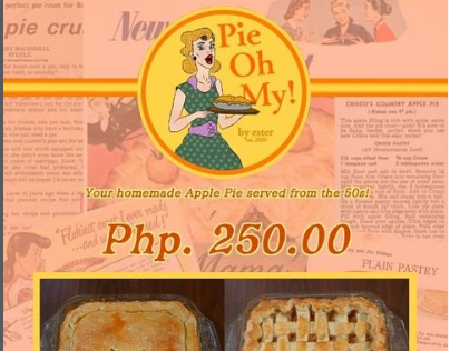 Pie Oh My! by ester Info Poster