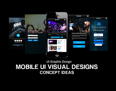 Mobile UI Visual Designs