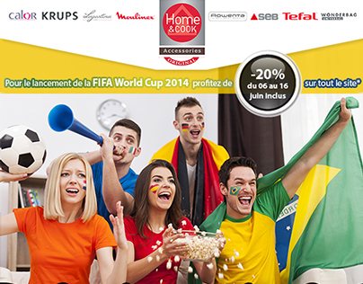 Newsletter Fifa World Cup 2014 - Home & Cook