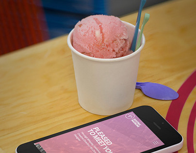 iPhone 5c with ice cream