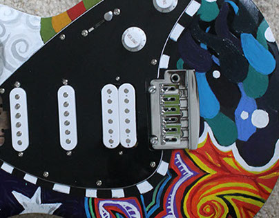 Painted Guitars