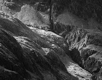 Black And White Experimental Series - Lake District