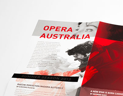 Poster/Pamphlet for Opera Australia