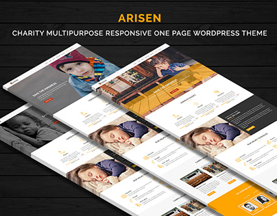 ARISEN - Charity One Page WordPress