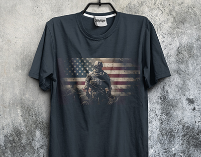 America Poslic T Shirt desing