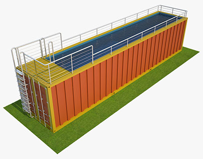 Container Swimming Pool 01