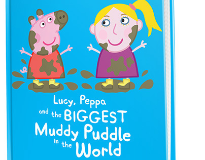 Peppa, Your Child & Muddy Puddles - Personalised book
