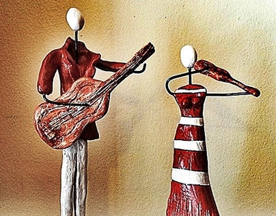 Terracotta figurines (Music)