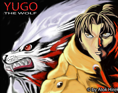 My 2nd Digi-painting : YUGO - THE WOLF