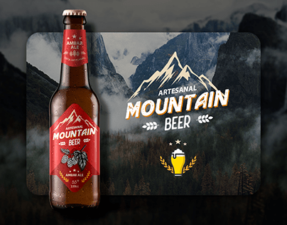 Mountain Beer - website design