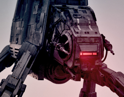 AT-AT Test Scene