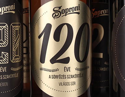 Soproni beer – 120th Anniversary