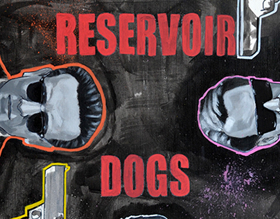 Tarantino movie posters. RESERVOIR DOGS