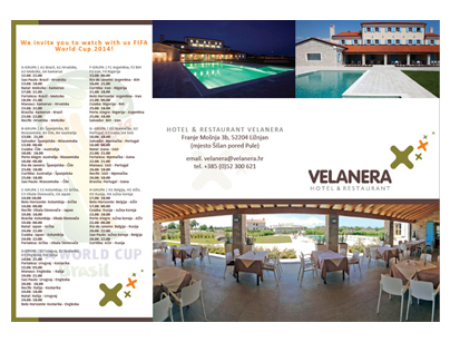 Leaflet with the overlap for Velanera