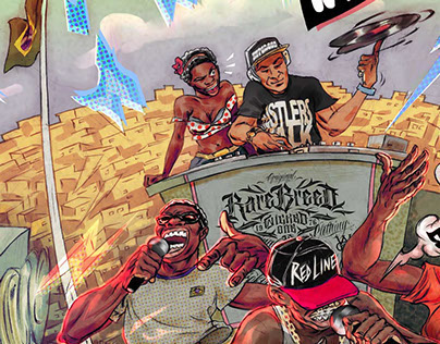 hip-hop event Poster