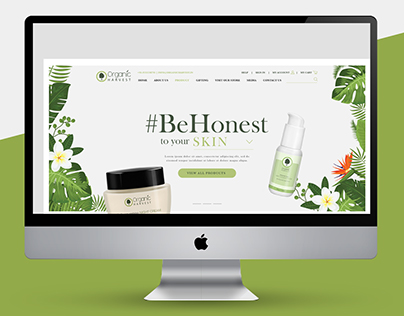 Organic Harvest Website Design