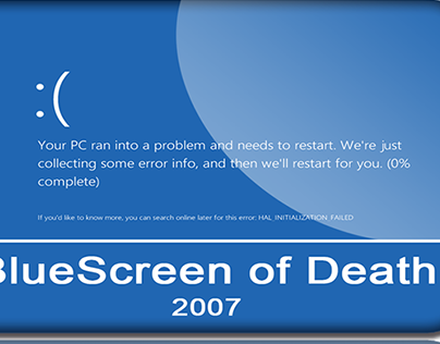 BlueScreen of death