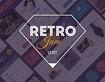 Retro Jam UI Kit