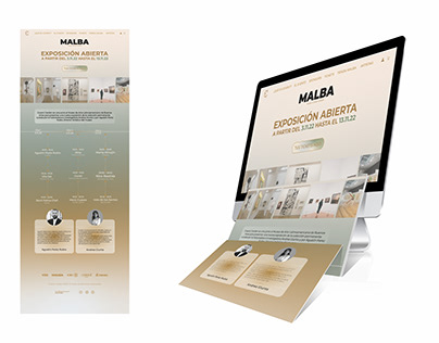 Diseño web Malba x Covent